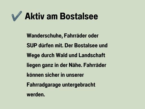 Infotafel „Aktiv am Bostalsee“ mit Freizeitmöglichkeiten rund um den See